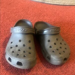 CROCS Kids' Slip-On Slippers - Black